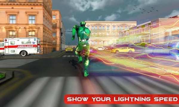 Flash Super Hero Crime City Battle स्क्रीनशॉट 17