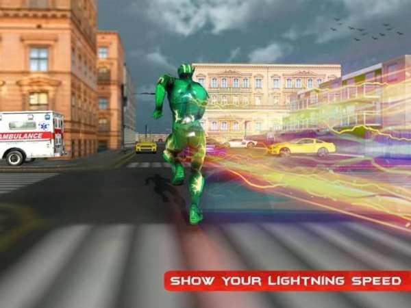Flash Super Hero Crime City Battle स्क्रीनशॉट 13