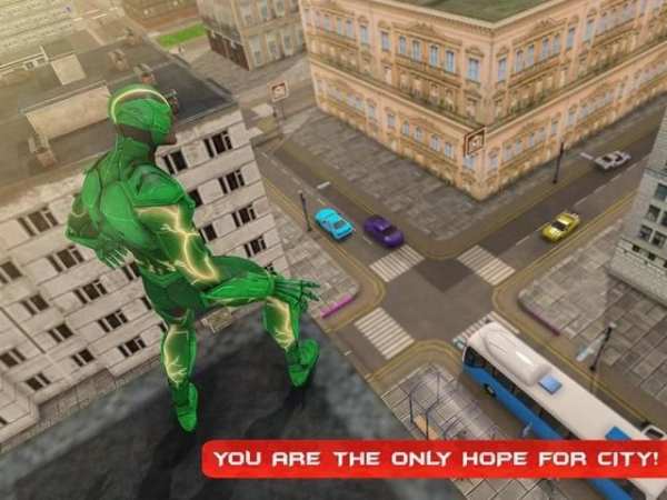 Flash Super Hero Crime City Battle स्क्रीनशॉट 4