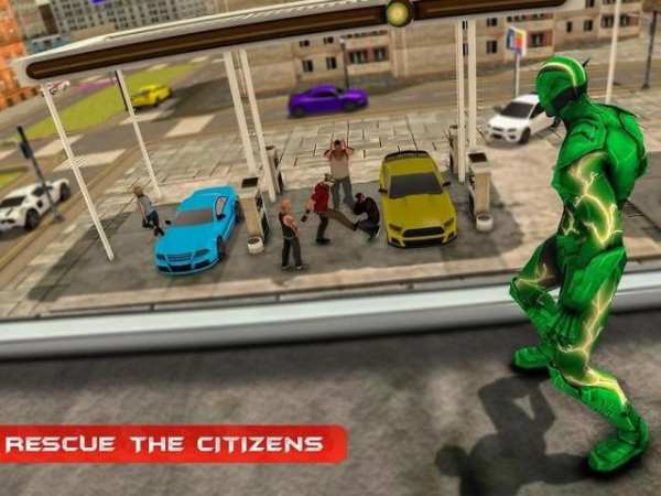 Flash Super Hero Crime City Battle स्क्रीनशॉट 12