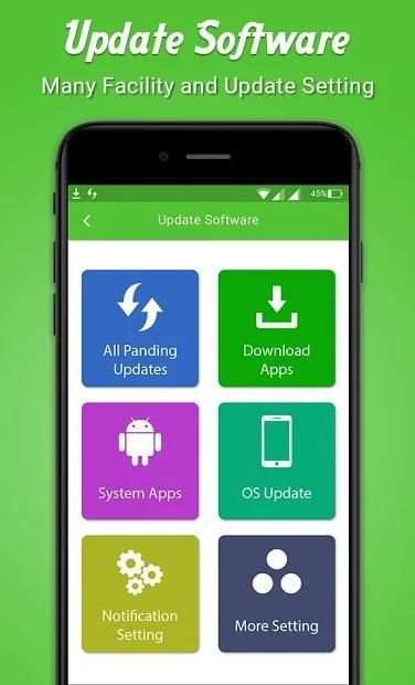 Update Software for Android Mobile स्क्रीनशॉट 1