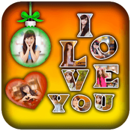 Text Photo Collage आइकन