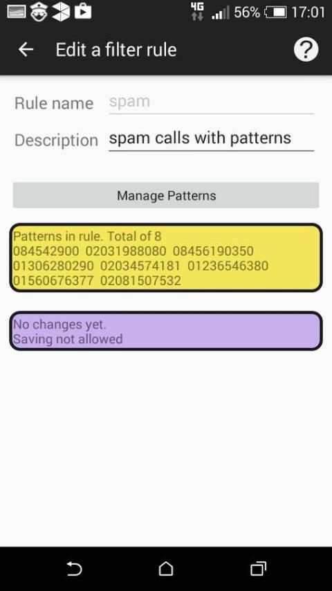 Pattern Call Blocker screenshot 6