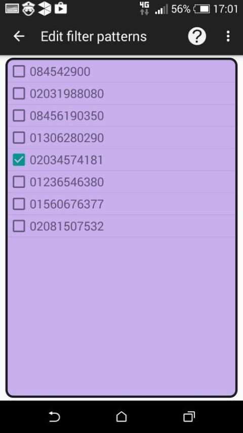 Pattern Call Blocker screenshot 5