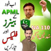 APML Flex and banner Maker for Election 2018 on 9Apps