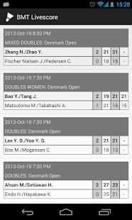 BMT Livescore screenshot 2