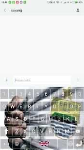 Persib Keyboard Tema screenshot 1
