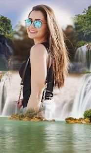 Water Fall Photo Frames स्क्रीनशॉट 1