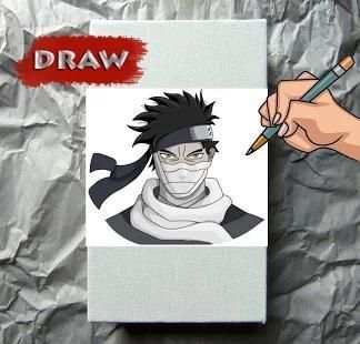 How to Draw Naruto Characters screenshot 1