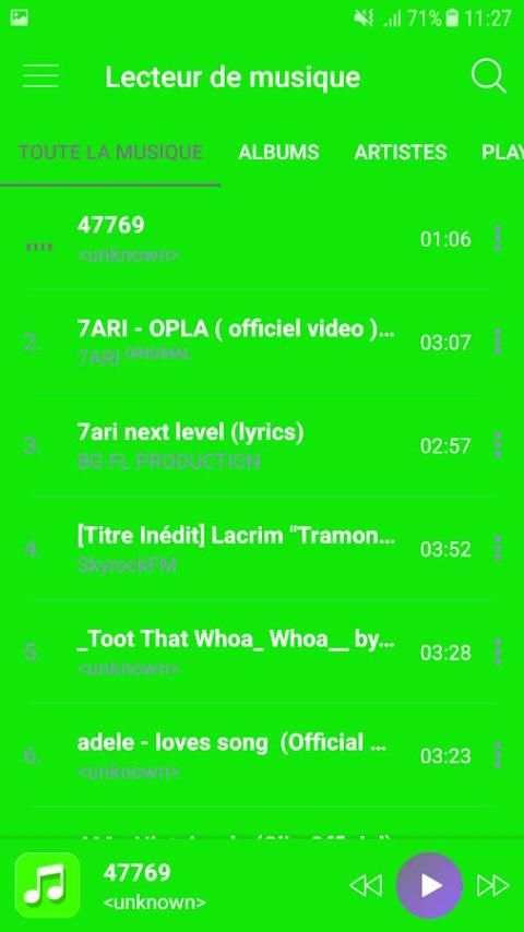 Music Player MP3 screenshot 6