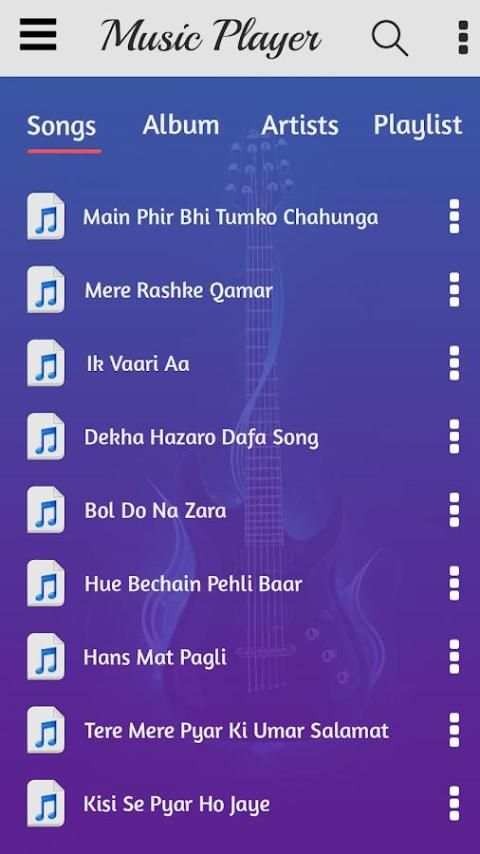 My Photo Music Player - Picture behind player screenshot 2