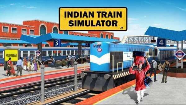 Indian Train Simulator : Train Games screenshot 9