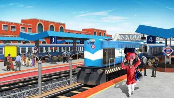 Indian Train Simulator : Train Games स्क्रीनशॉट 19