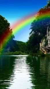 Rainbow Live Wallpaper screenshot 4