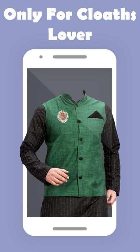 Jacket Photo Editor स्क्रीनशॉट 1