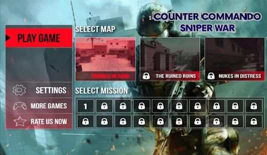 Counter Commando Sniper War screenshot 3