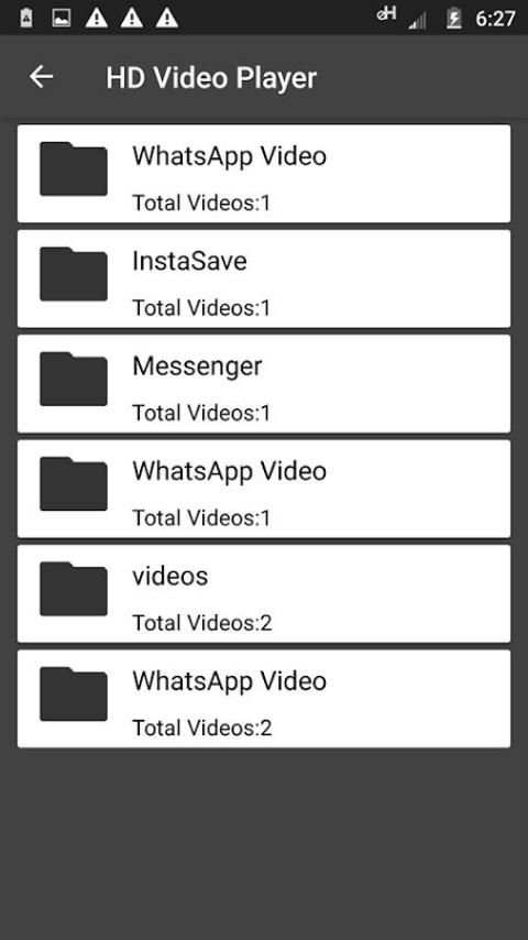 4k Video Player स्क्रीनशॉट 1