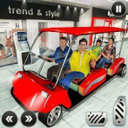 Shopping Mall Radio Taxi: Car Driving Taxi Games