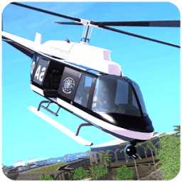 Police Helicopter : Crime Rescue Flight Simulator आइकन