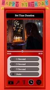 Birthday Photo Video Maker screenshot 3