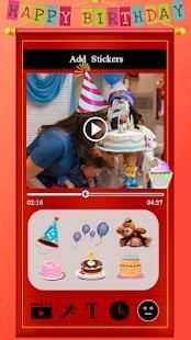 Birthday Photo Video Maker screenshot 2