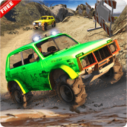White Desert Offroad Racing Game : Snow Desert आइकन