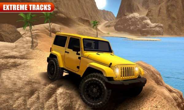 White Desert Offroad Racing Game : Snow Desert स्क्रीनशॉट 2