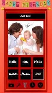 Birthday Photo Video Maker screenshot 4