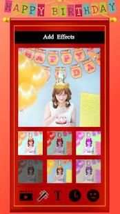 Birthday Photo Video Maker screenshot 5