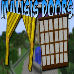 ikon Mod Malisis doors MCPE