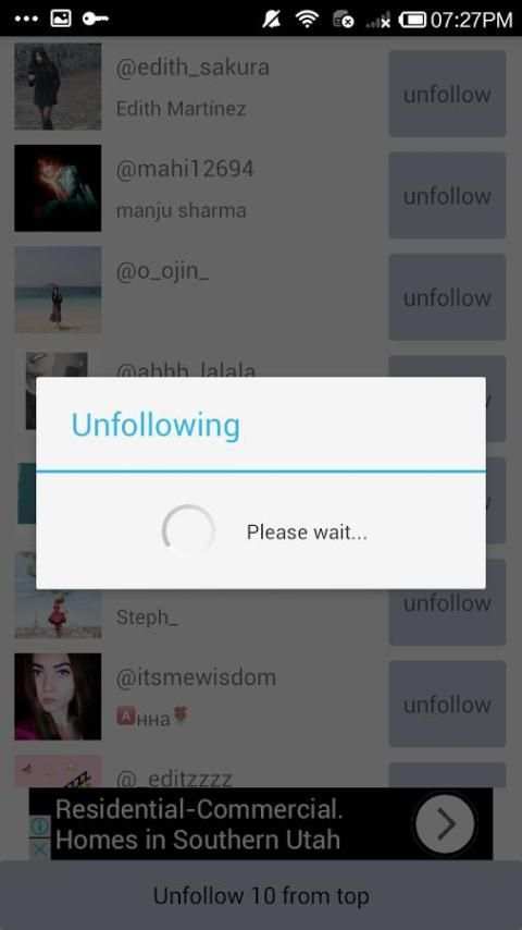 Unfollower - Instantgram Follower Cleaner screenshot 2