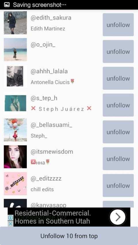 Unfollower - Instantgram Follower Cleaner screenshot 1