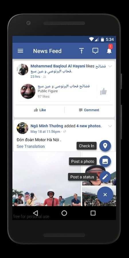 Mini for Facebook Lite screenshot 2