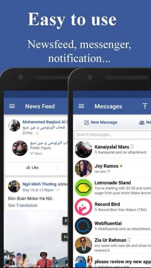 Mini for Facebook Lite screenshot 4