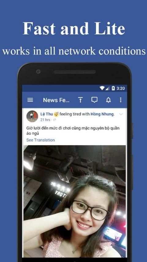 Mini for Facebook Lite скриншот 6