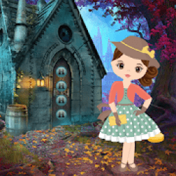 Beautiful Little Girl Rescue Best Escape Game-393 आइकन