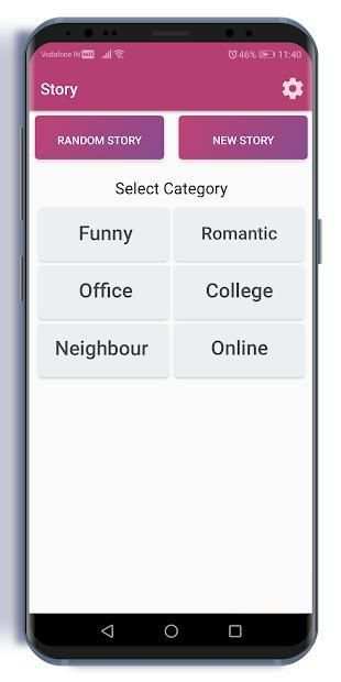 Story App screenshot 2