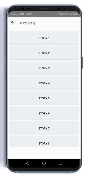 Story App screenshot 1