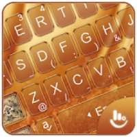 Gold Silk Luxury Keyboard Theme on 9Apps