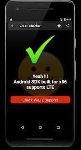 VoLTE Checker screenshot 2