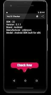 VoLTE Checker screenshot 3