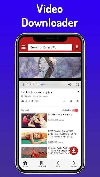 Video Player-HD Video Downloader स्क्रीनशॉट 4