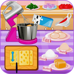 Mini pizza cooking games आइकन