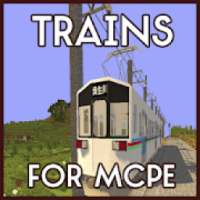Trains for MCPE Mod