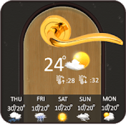 Door Lock Weather Forecast иконка