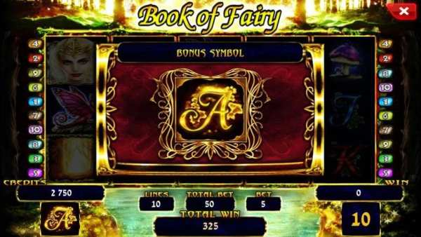 Book of Fairy - slot screenshot 3