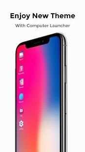 Phone X Theme For Computer Launcher स्क्रीनशॉट 4