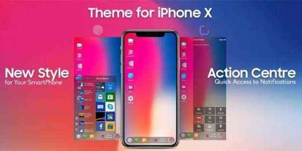 Phone X Theme For Computer Launcher स्क्रीनशॉट 1