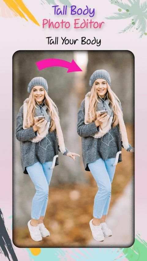 Tall Body Photo Editor screenshot 3