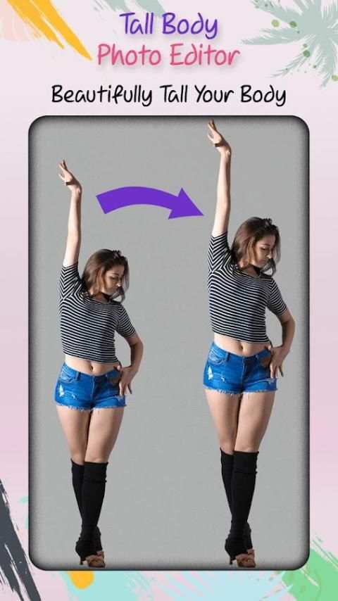 Tall Body Photo Editor screenshot 2